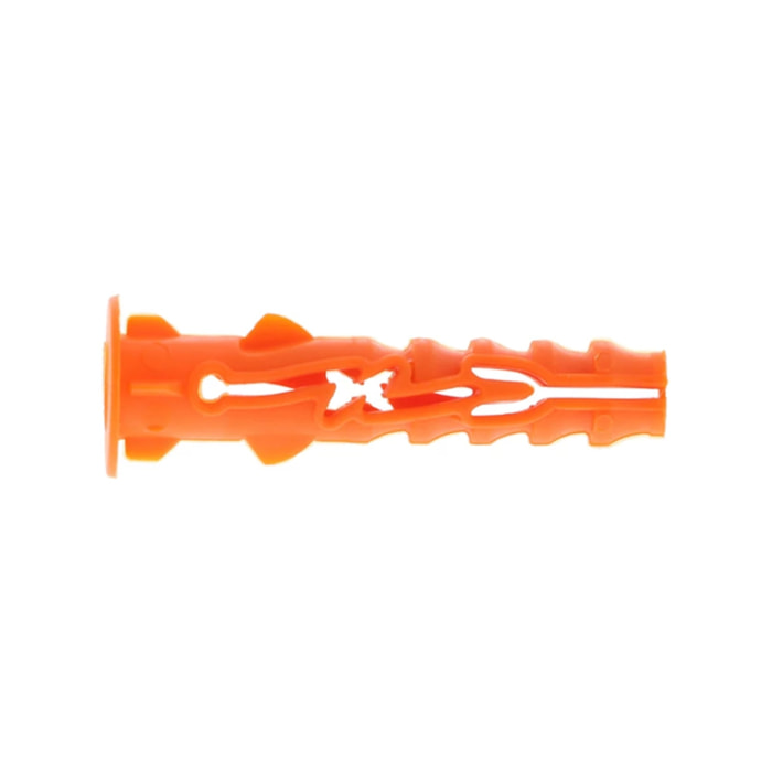 Cheville de fixation légère en nylon 8x40 avec collerette - Seau de 300 - SPIT - 060137