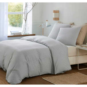 Parure housse de couette coton multicolore