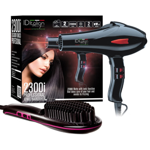 Secheur 2300 ionic + brosse professionnels