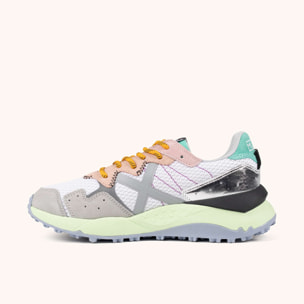 Zapatilla Urbana de Suela Chunky en Lavanda y Plata MUNICH SHIBUYA WMN 40