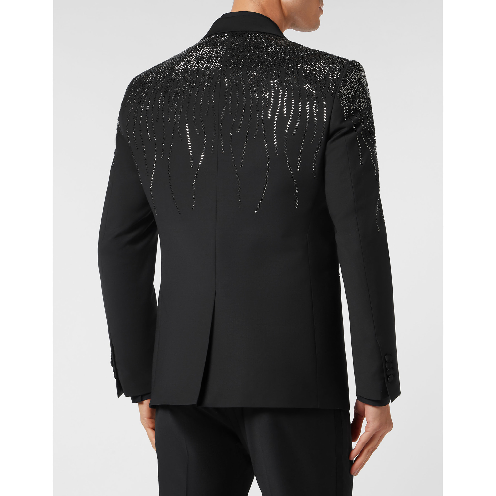 PHILIPP PLEIN One-Button Blazer Slim Fit