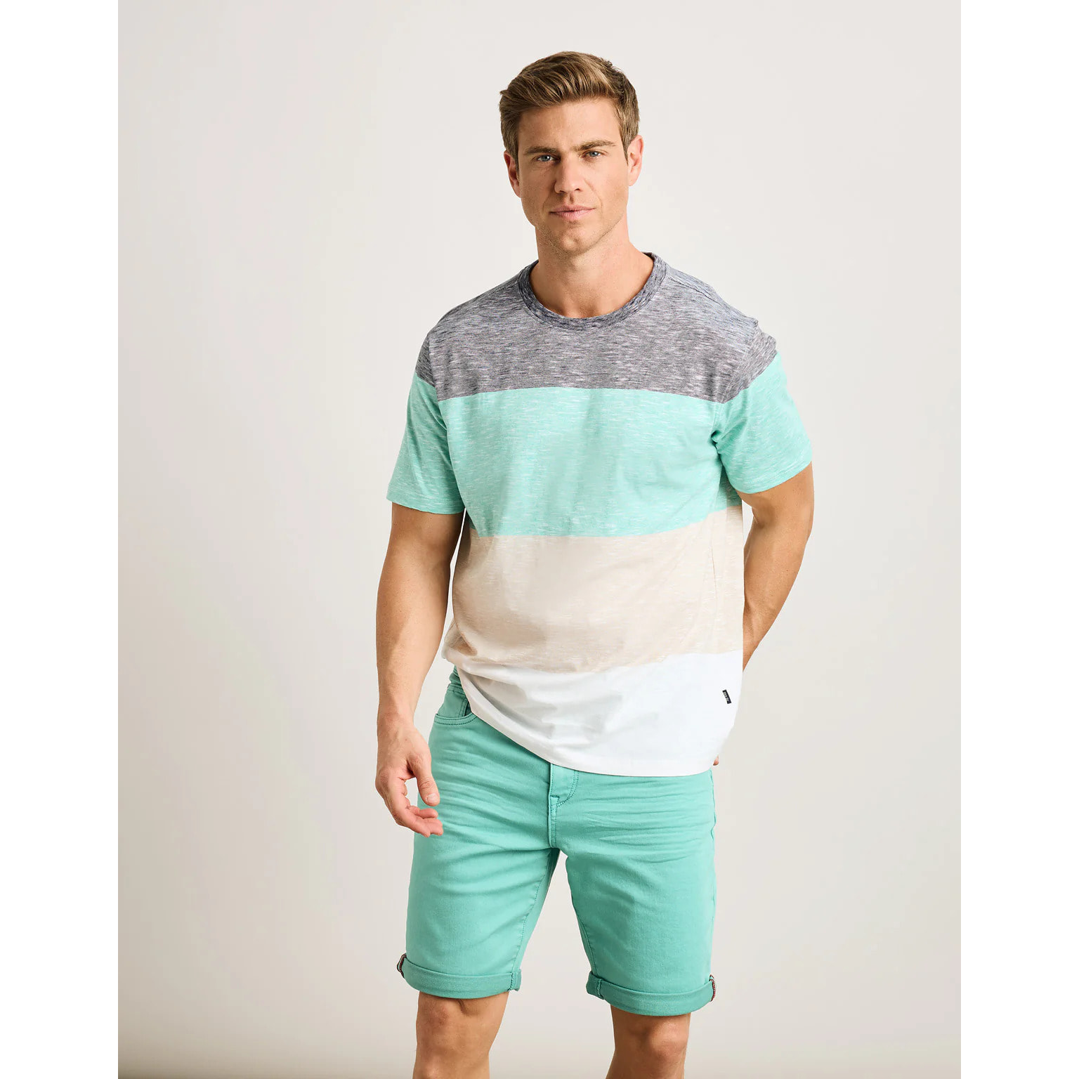 Camiseta Manga Corta Turquesa - Galiza