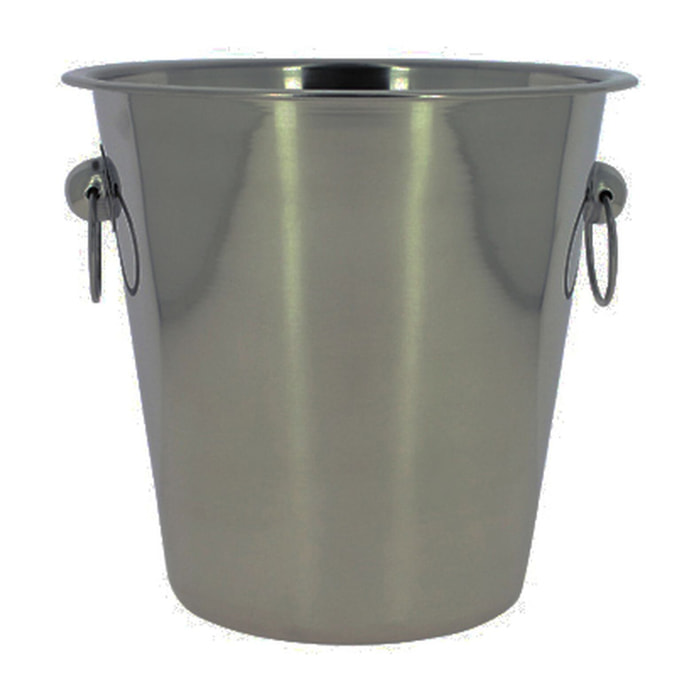 Seau à champagne en inox 22cm