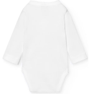 Body cruzado bebé manga larga algodón
