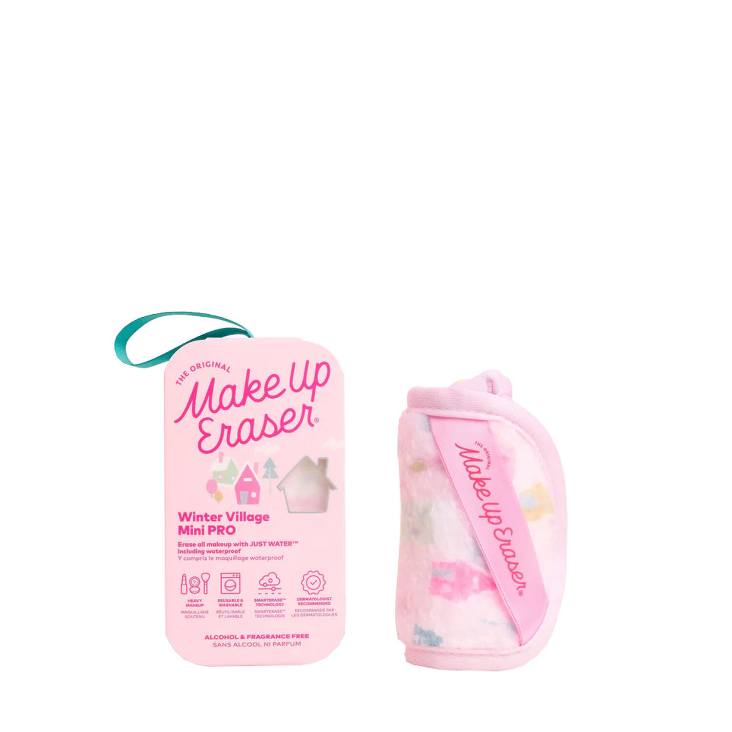 Winter Village - 1 Mini Pro - Serviette Démaquillante Réutilisable