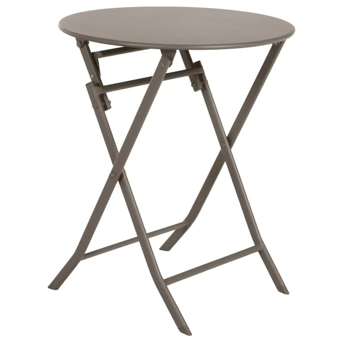 Table de jardin pliante ronde Greensboro Tonka