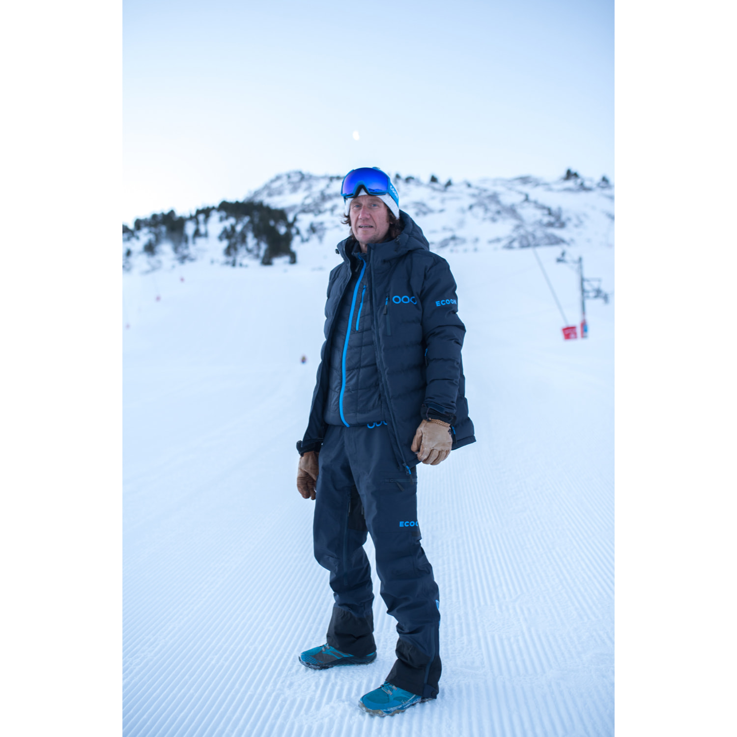 Pantalones ECOExplorer Pants Men marca ECOON - Azul