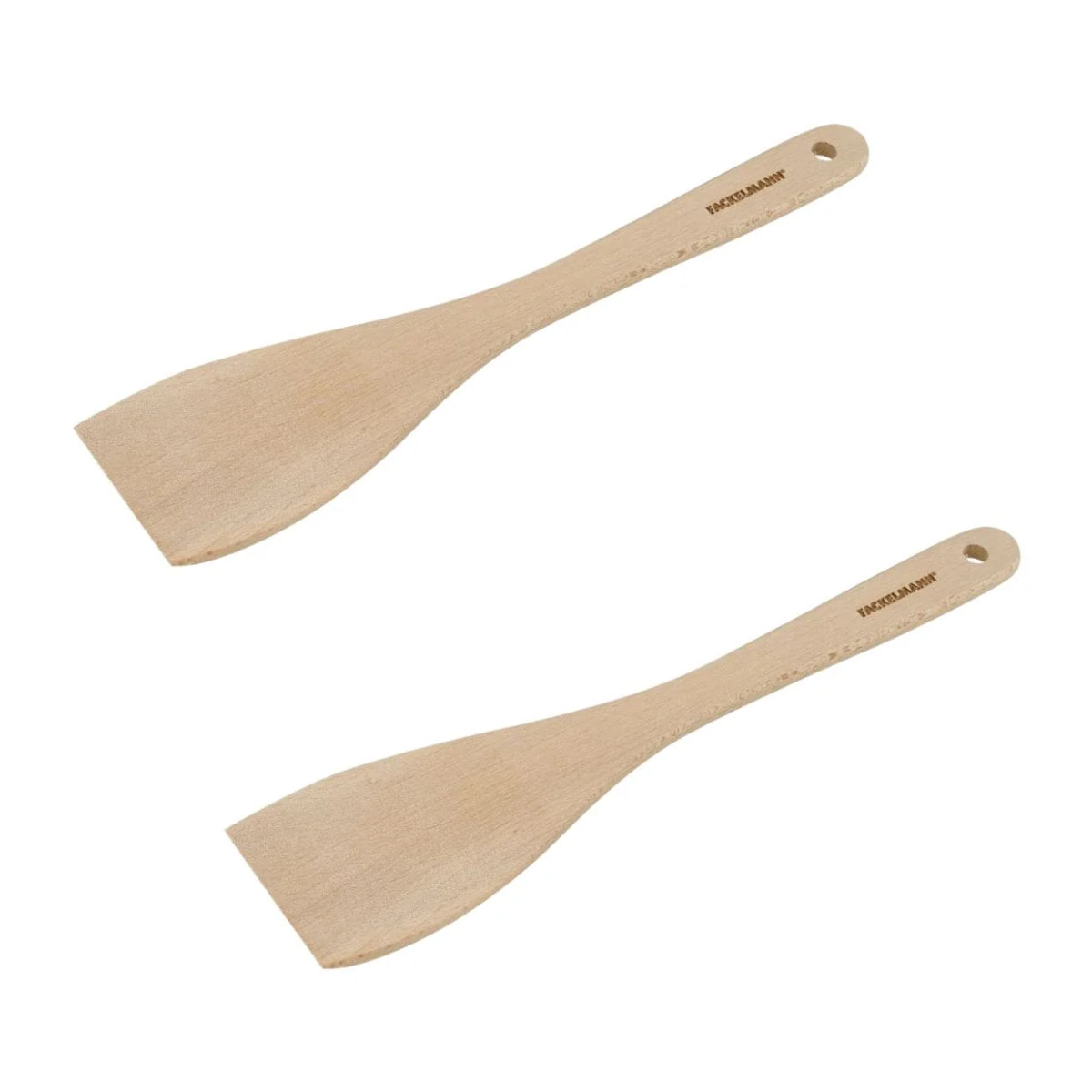 Set de 2 ustensiles de cuisine spatule Fackelmann Nature