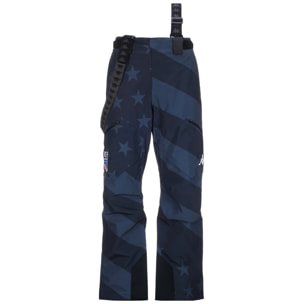 Kappa - Pantaloni Uomo Blu - 6Cento 622G Hz Us