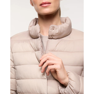 Chaqueta Acolchada Taupé - Bareman