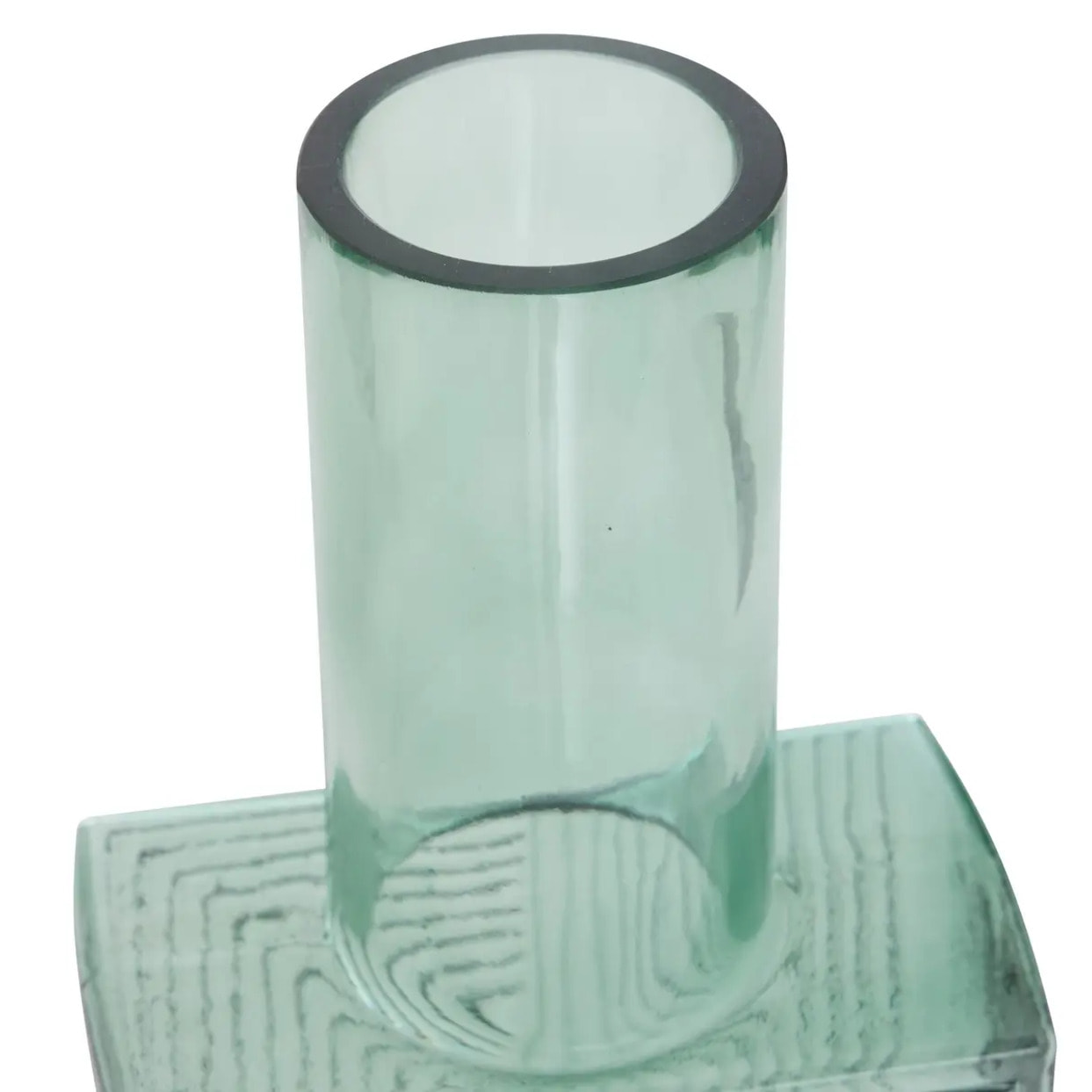 Vase Reso en Verre 13,5x8x26,7cm Marron