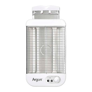 Tostapane piatto bianco con 600W, vassoio estraibile raccogli briciole e 6 intensità.