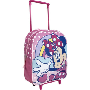 Mochila Infantil Trolley Escolar Minnie