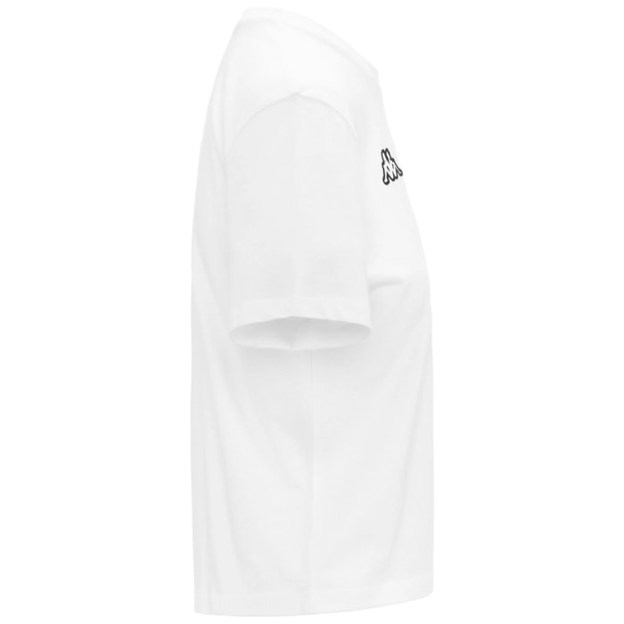 Kappa - T-Shirts & Top Donna Bianco - Logo Frega
