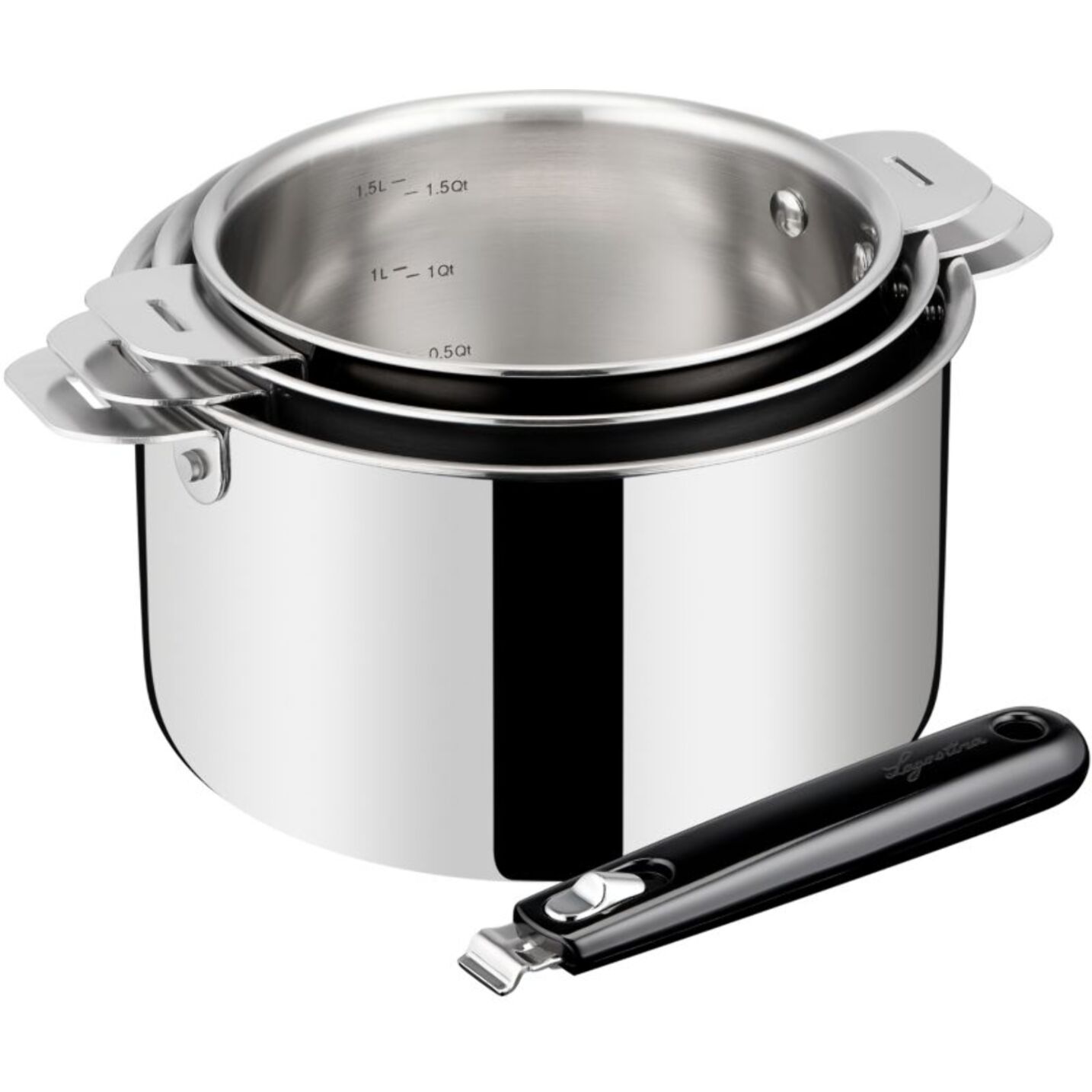 Batterie de cuisine LAGOSTINA Esperta triply 3pcs + poignée