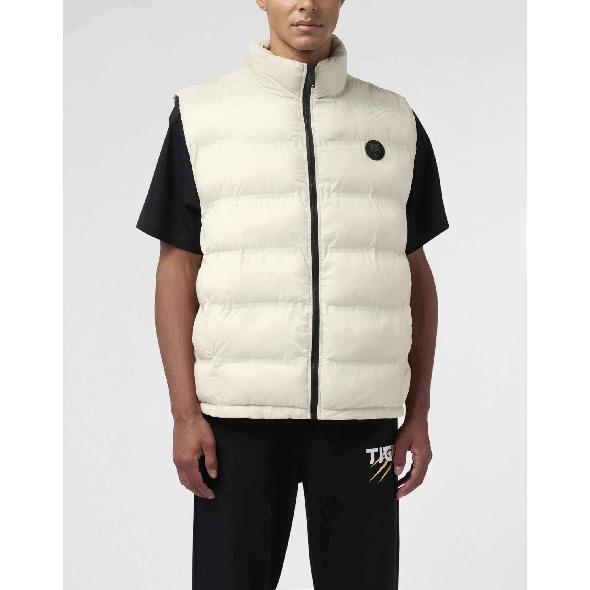PLEIN SPORT Piumino senza maniche SCRATCH