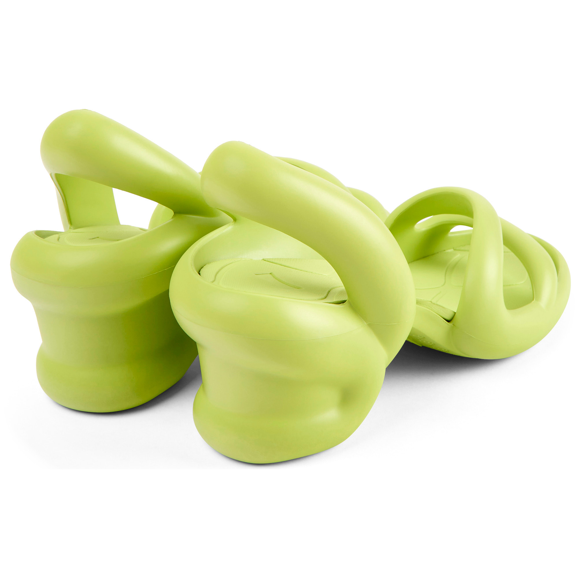 Sandalias - CAMPER Kobarah - Amarillo - Sintético