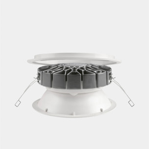 LEDS·C4 Downlight Veo Ø161Mm 12W Blanco Neutro - 4000K Cri 82 66.4º On-Off Blanco Ip54