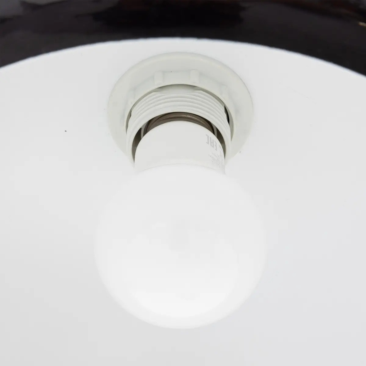 Suspension "Savio" noir D27,5cm