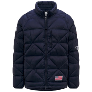 Kappa - Giacche Uomo Donna Blu - Three Us