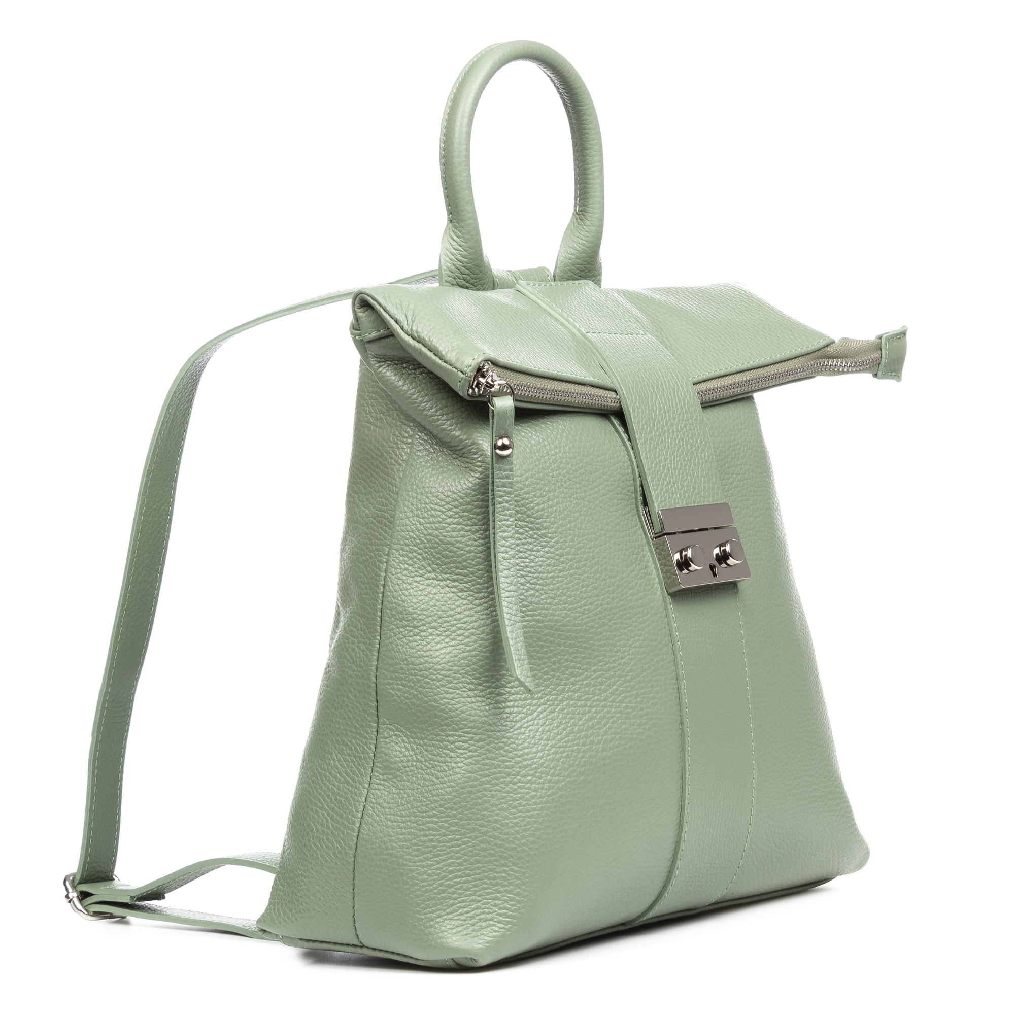 Foca Zaino Donna.Pelle autentica Dollaro