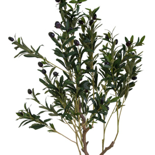 Pianta artificiale Vacchetti in plastica ulivo cm h130