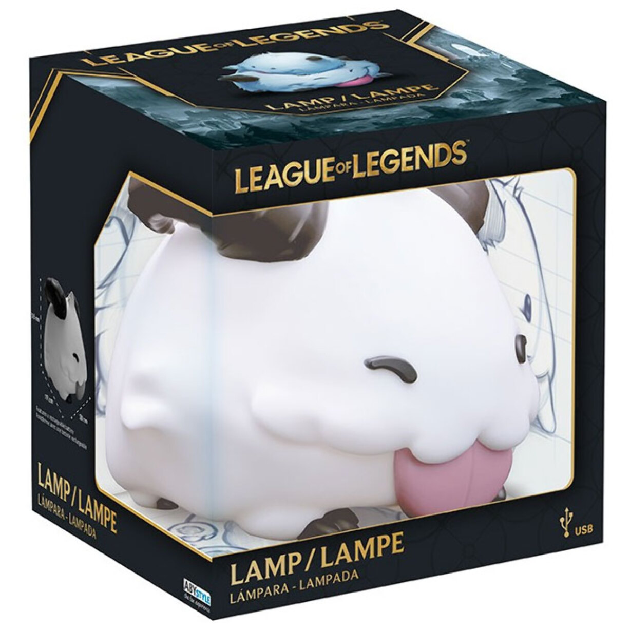 LAMPADA LEAGUE OF LEGENDS PORO VIDEOGAMES - LAMPADE