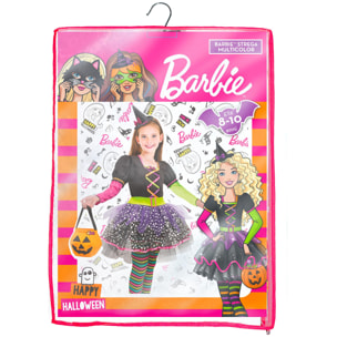 Barbie Strega Multicolore Halloween Special Edition Costume Bambina