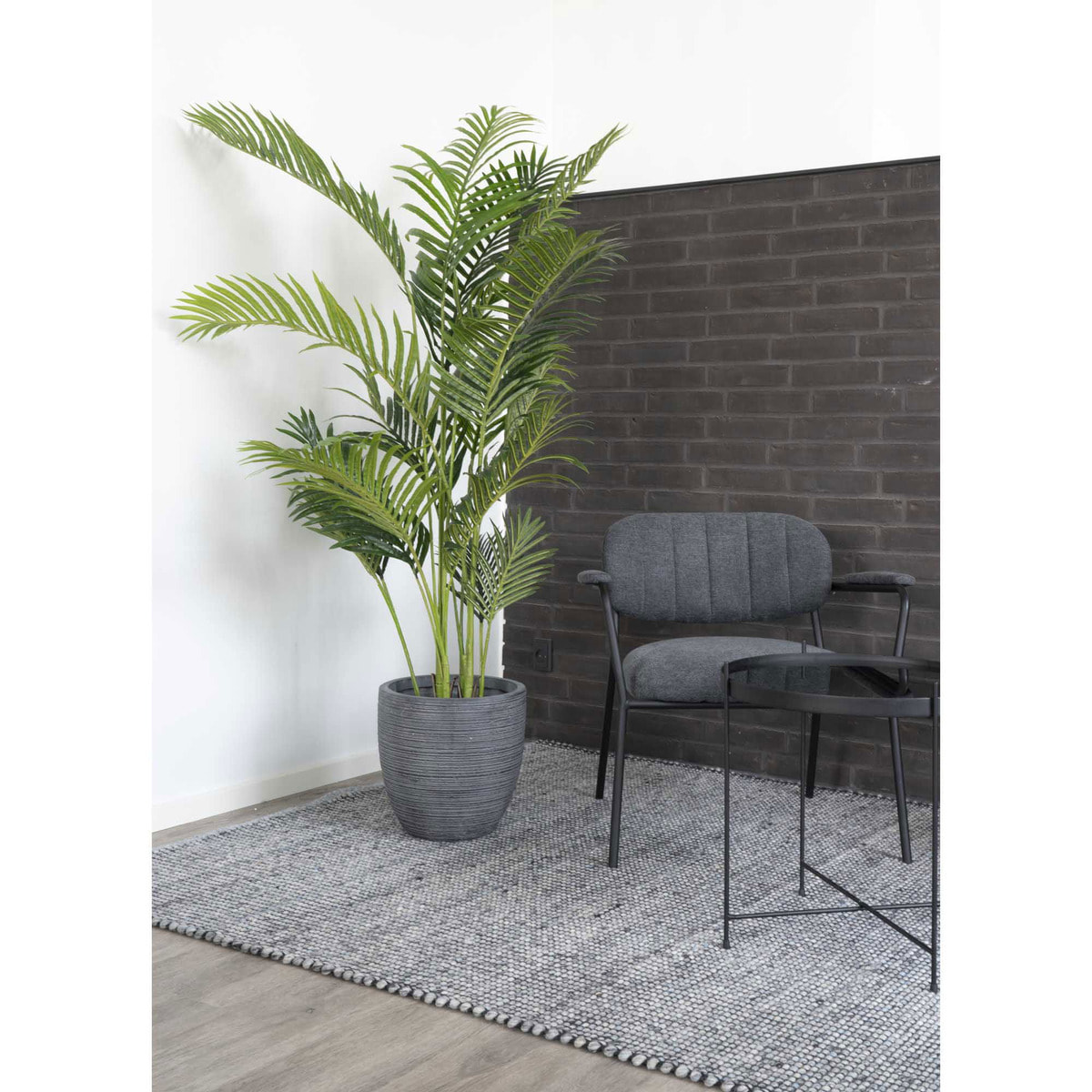 Palma areca artificiale verde H 175 cm
