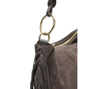 Borsa a tracolla Isabella Rhea Marrone