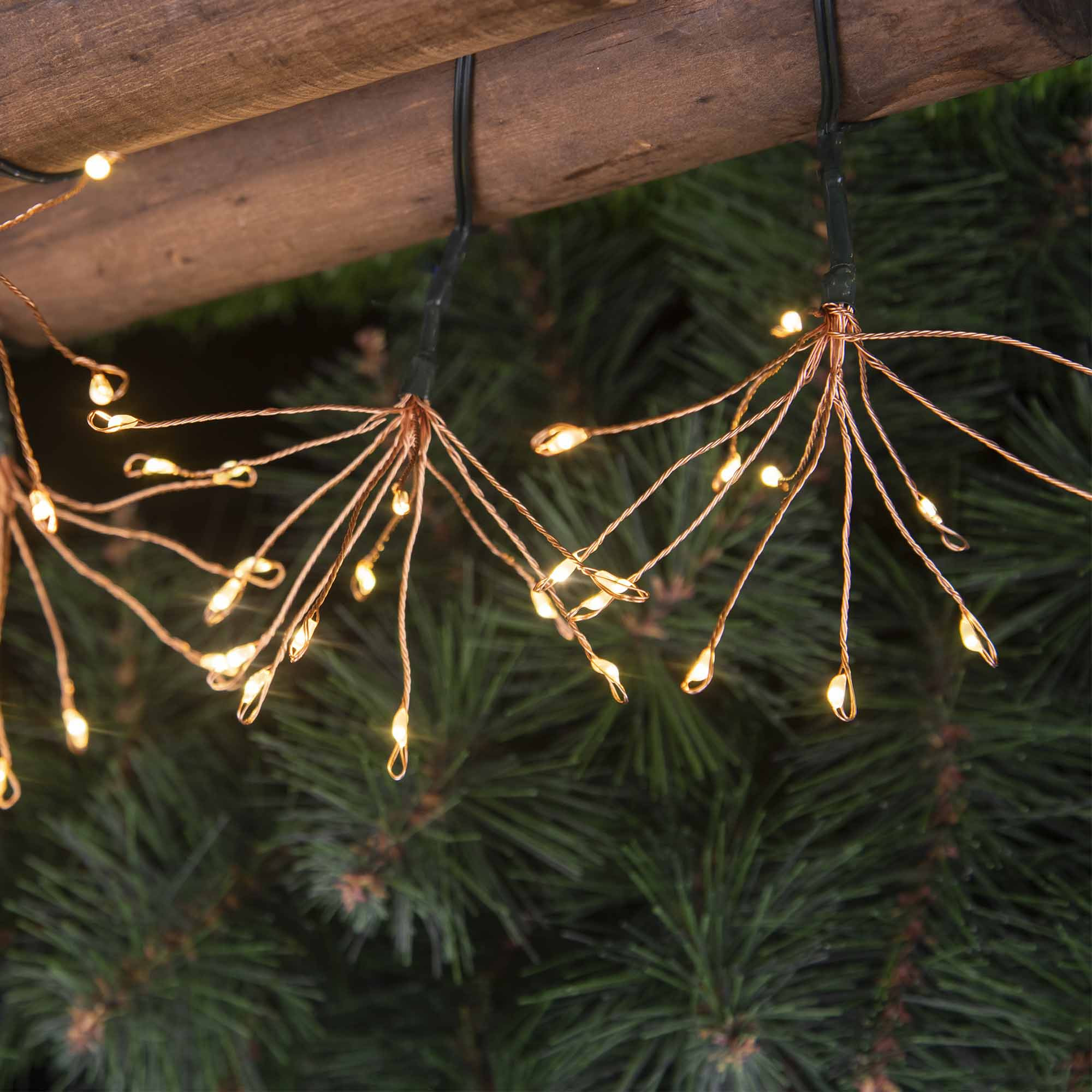 Guirlande solaire FIREWORKS STRING 144 LED 4.2M