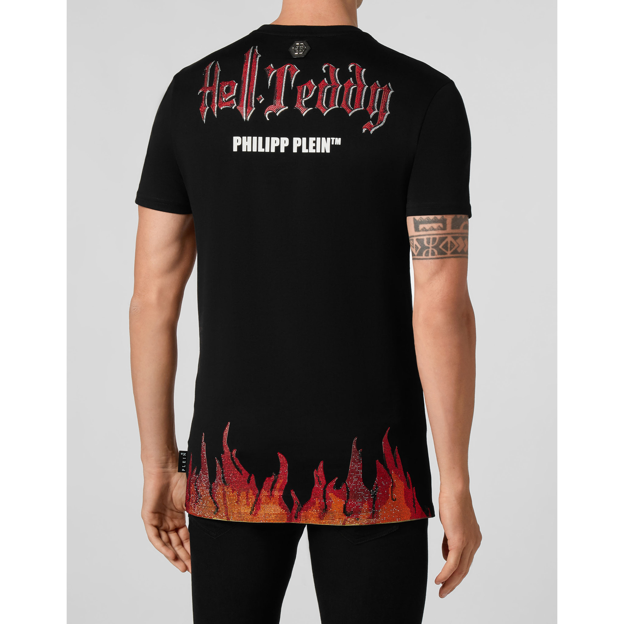 PHILIPP PLEIN T-shirt Round Neck SS Teddy Bear