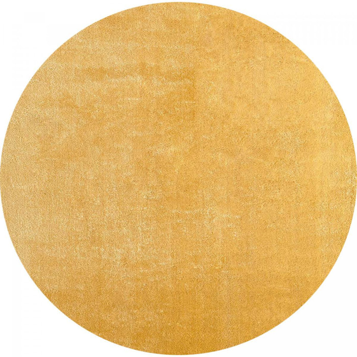 Tapis salon MITA, soft et soyeux, tapis uni à l'aspect Shaggy