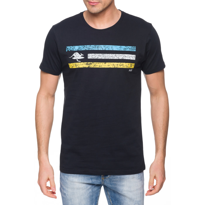 Camiseta Hot Buttered CALIFORNIA Negro