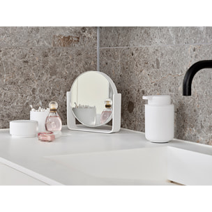 Miroir de table avec grossissement 5 x Ume Gris clair