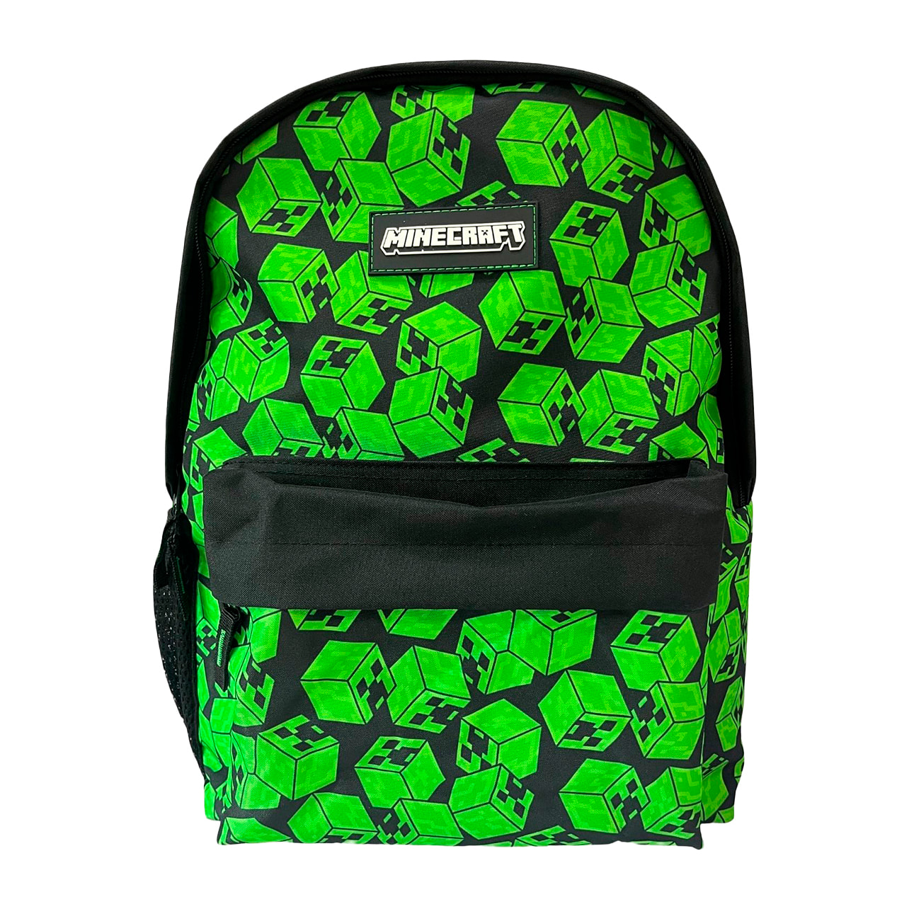 Zaino Americano Minecraft Cubes adattabile al carrello. Schienale imbottito e scomparto per laptop.