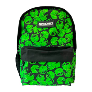 Zaino Americano Minecraft Cubes adattabile al carrello. Schienale imbottito e scomparto per laptop.