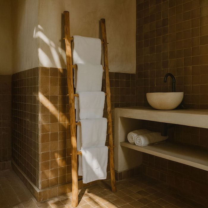 Échelle en teck démontable h200cm