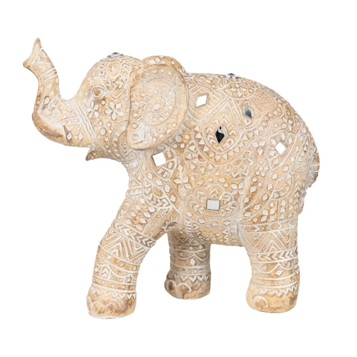 Elefante Resina 19x8x17 Cm