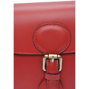Borsa a spalla Anna Luchini Rosso