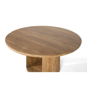 Mesas de Comedor de Madera de Mango 150 Cm Estilo Rústico Moderno