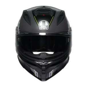 CASCO AGV K7 AGV E2206 MPLK KYBER MATT GREY/YELLOW FLUO