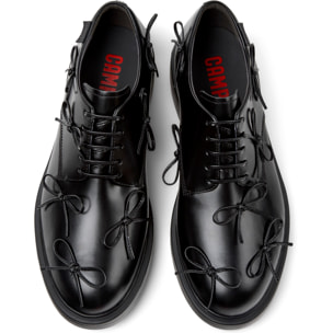 Zapatos de cordones - CAMPER Dean - Negro - Cuero liso