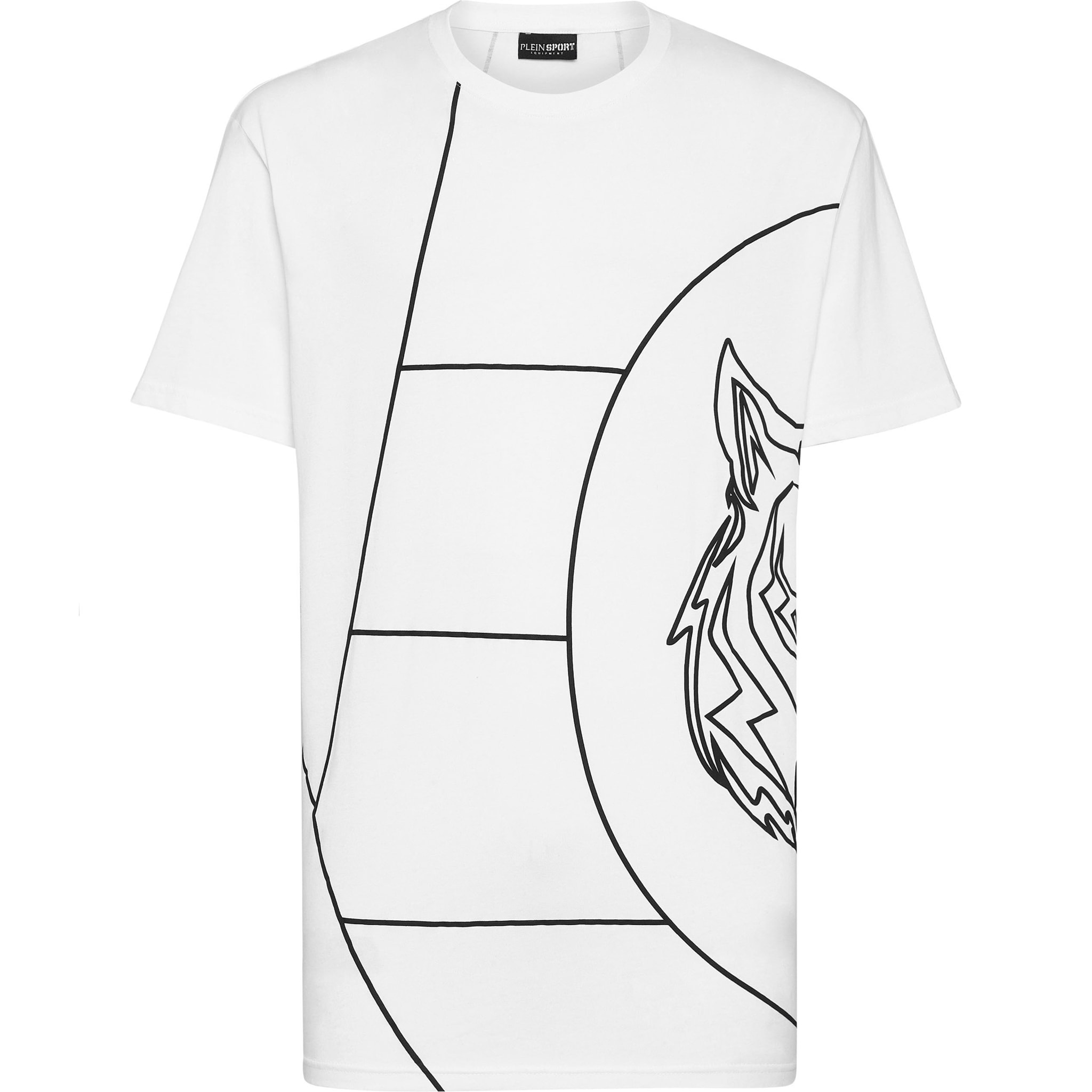 PLEIN SPORT T-shirt girocollo a maniche corte TIGER