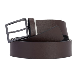 Piquadro Cintura uomo reversibile in pelle