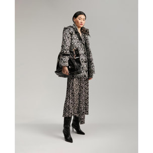 Abito camicia con logo