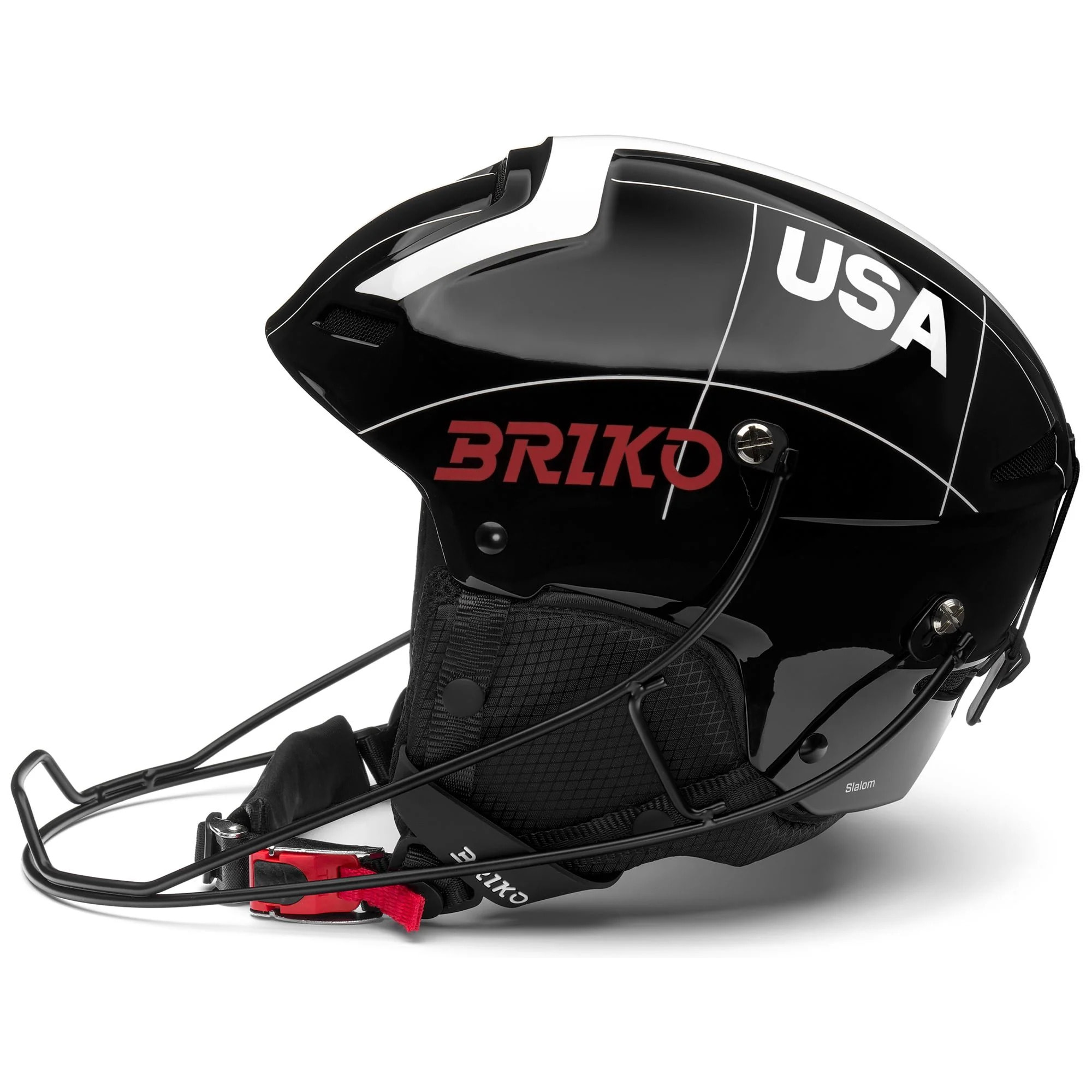 Briko - Caschi, Uomo Donna, Nero - Slalom 2.0 Usa