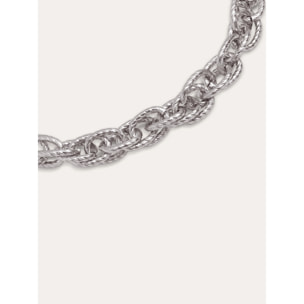 Bracciali Spinning Rope Chain in Acciaio