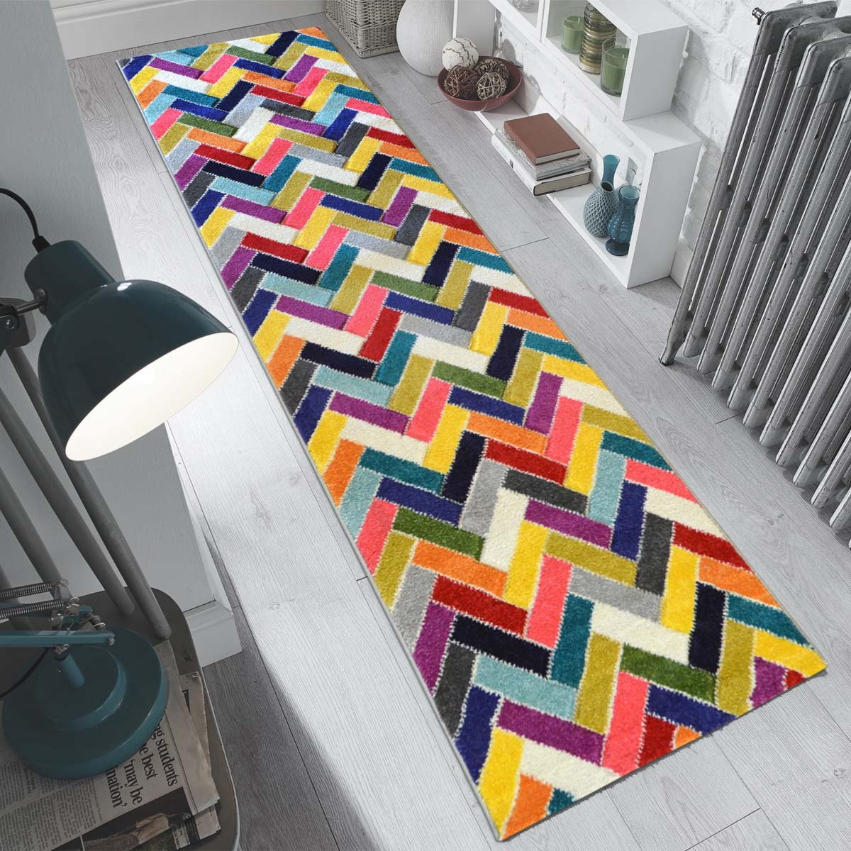 Tappeto Salotto Moderno Colorato