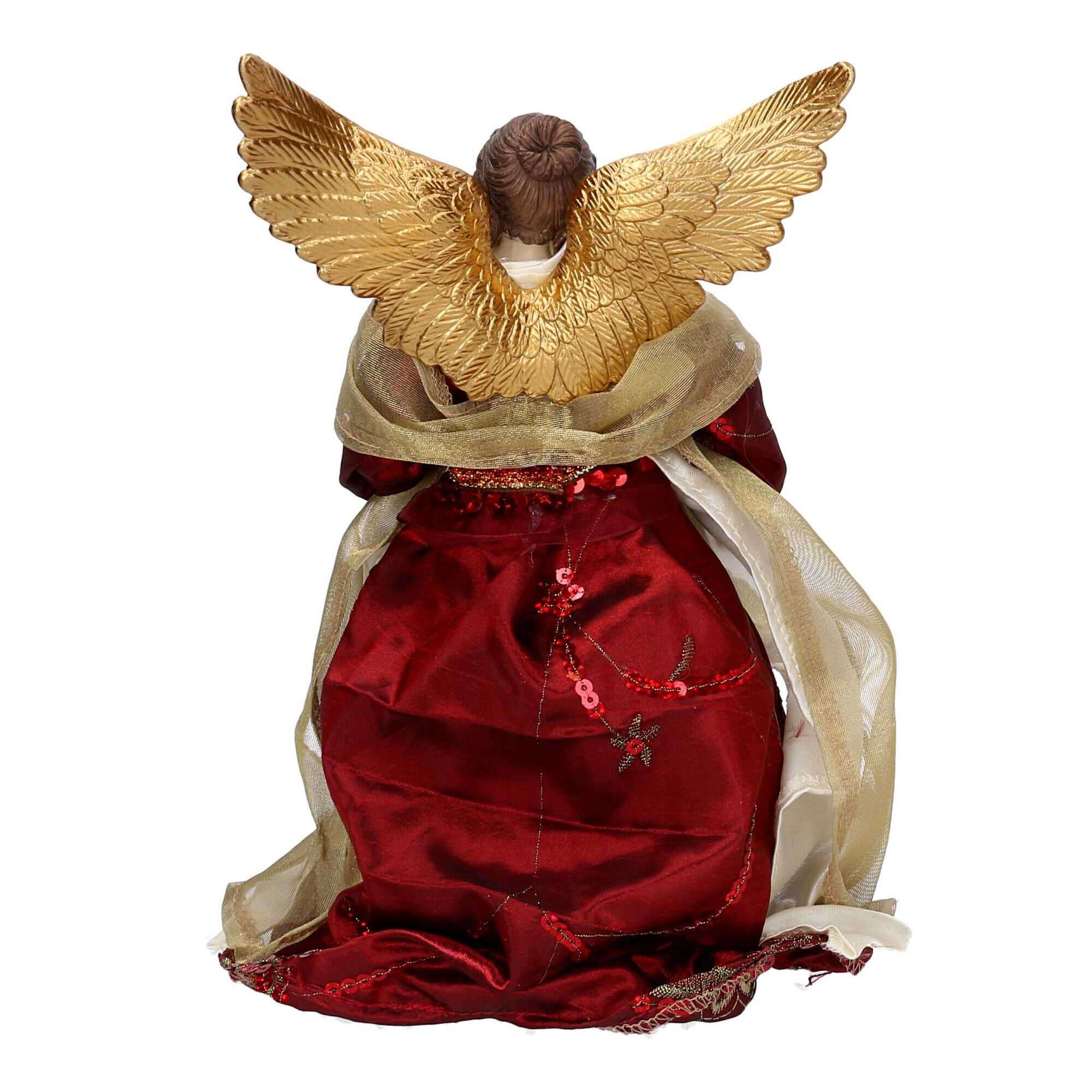 Angelo in tessuto rosso cmh24